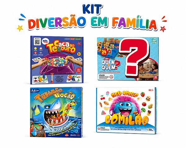 Kit Diversão em Família