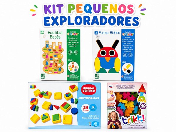 Kit Pequenos Exploradores