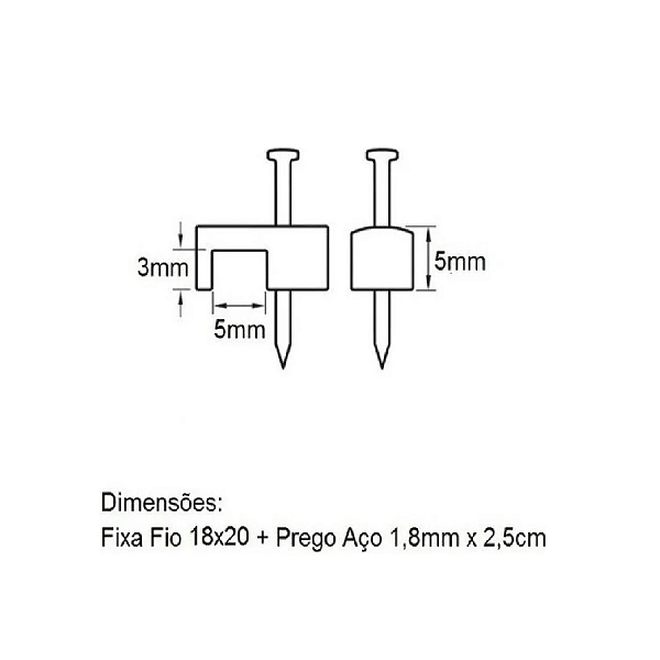 Abraçadeira Fio 18x20 Cartela Riberfix