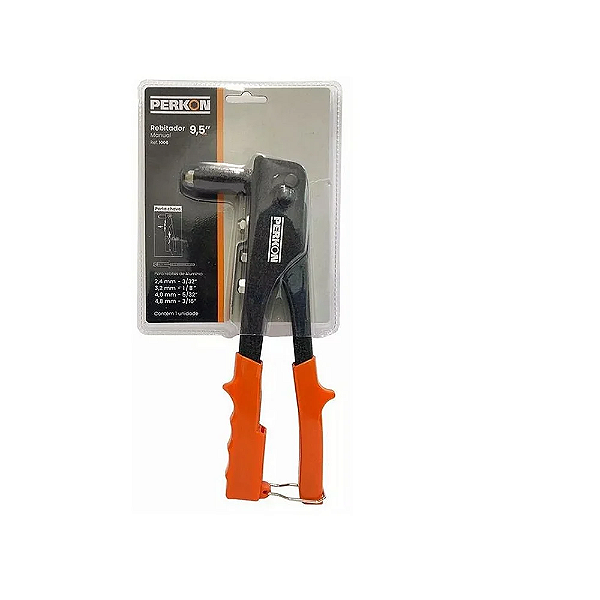 Alicate Rebitador 4 Bicos 9,5 1006 Perkon