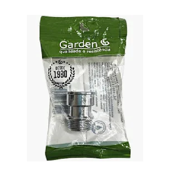 Aumento Metal 3/4 Curto Cromado Garden