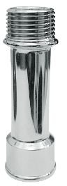 Aumento Metal 3/4 Longo Cromado Garden