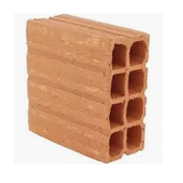 Bloco Cerâmico Baianinho 9x19x19cm