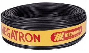 Cabo Flex 6,00mm Preto Megatron