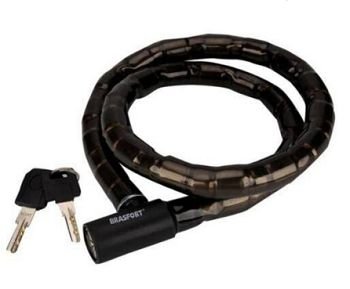 Cadeado para Moto 22x1,2M Brasfor