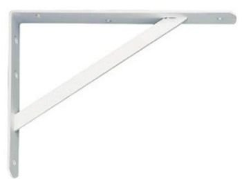 Cantoneira para Prateleira 40x22 Branco Tecnotrava
