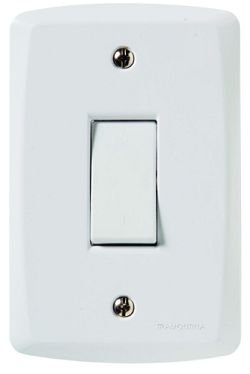 Conjunto Interruptor Bipolar Simples 10A/250V Lux2-57145/004