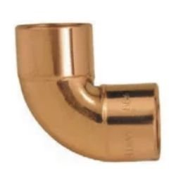 Cotovelo Cobre 15Mmx90 Rf Com Anel Eluma