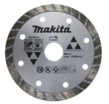 Disco Diamantado Turbo 105x20mm D42553 Seco Makita