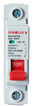 Disjuntor Unipolar Din 32A Steck