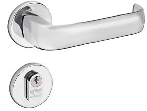Fechadura Externa 246 Zk St1-40 Ros 323In Cromado La Fonte