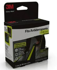 Fita Antiderrapante 5cm x 5mts Neon Pr 3M