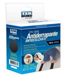 Fita Antiderrapante Preta 50x5mt Tekbond