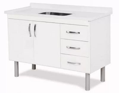 Gabinete 0,92 Branco Tóquio Rorato