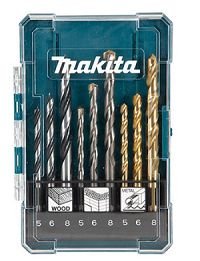 Kit Broca Helic/Mad/Concr 09 Peças D-71962 Makita