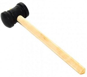 Martelo de Borracha 40mm Preto Thompson
