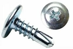 Parafuso Flangeado Broca 42x19 Cartela Riberfix