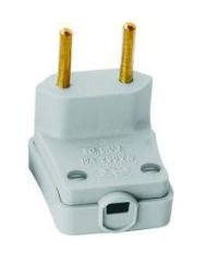 Plug 90º 10A Gigante Cinza 2054 Perlex