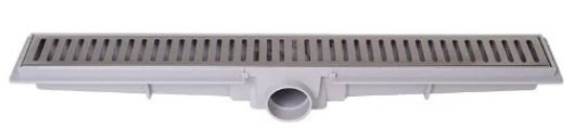 Ralo Linear Com Grelha Inox 5x70 Estrela