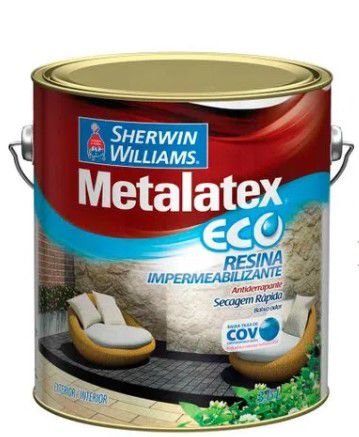 Resina Impermeabilizante Metalatex Incolor 3,6L - Sherwin Williams
