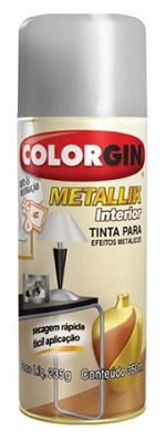 Spray Prata Metallik 53 Colorgin