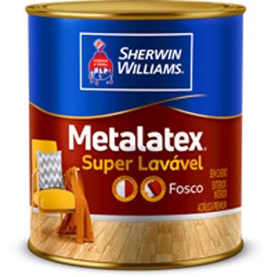 Tinta Acrílica Premium Fosco Metalatex Branco Perfeito 3,6L - Sherwin Williams