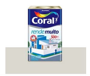Tinta Acrílica Standard Fosco Gelo Rende Muito 18L Coral