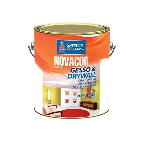 Tinta Novacor Gesso Drywall Branco 3,6L - Sherwin Williams