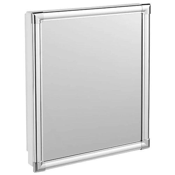 Armário Plástico Alumínio Versaltil de Embutir e Sobrepor 36x10x45cm 43*BR1 - Astra