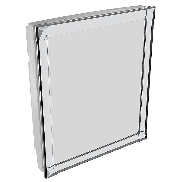 Armário Plástico Alumínio Versátil 31x10x36cm AL41* de Embutir e Sobrepor - Astra