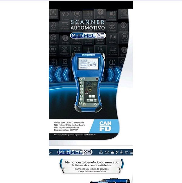 Scanner Multimec X3- CAN FD