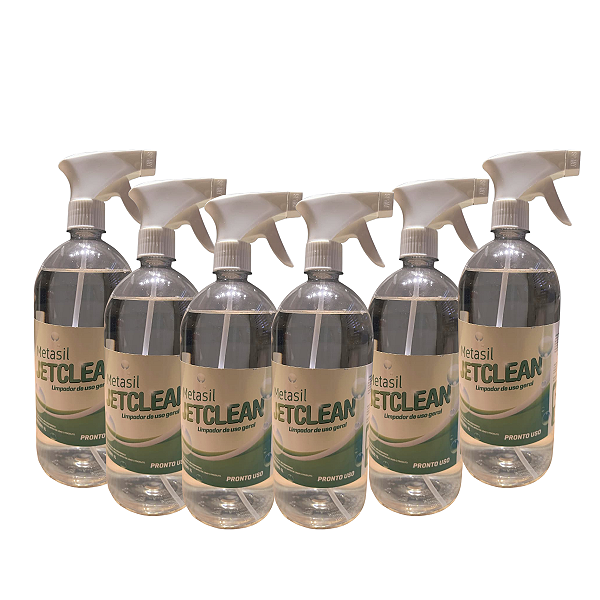 Limpador Multiuso Jetclean – Caixa com 6 unidades 1 Litro