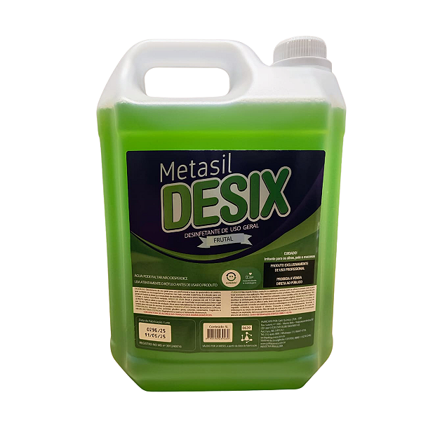 Desinfetante Bactericida Desix Frutal - 5 Litros