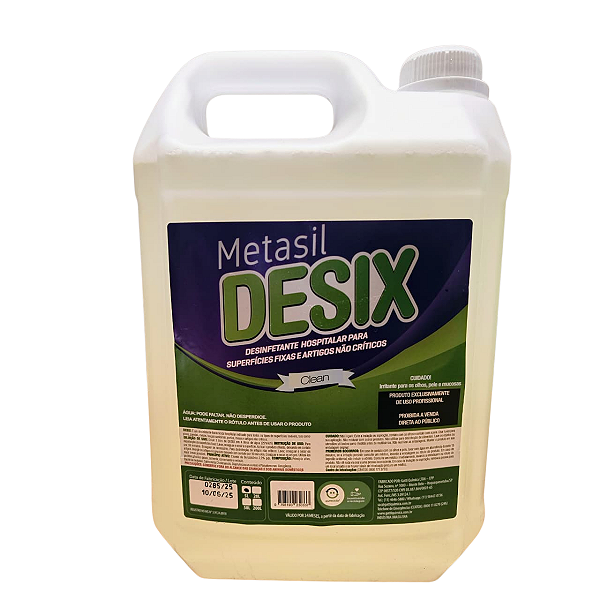 Desinfetante Bactericida Desix Clean - 5 Litros