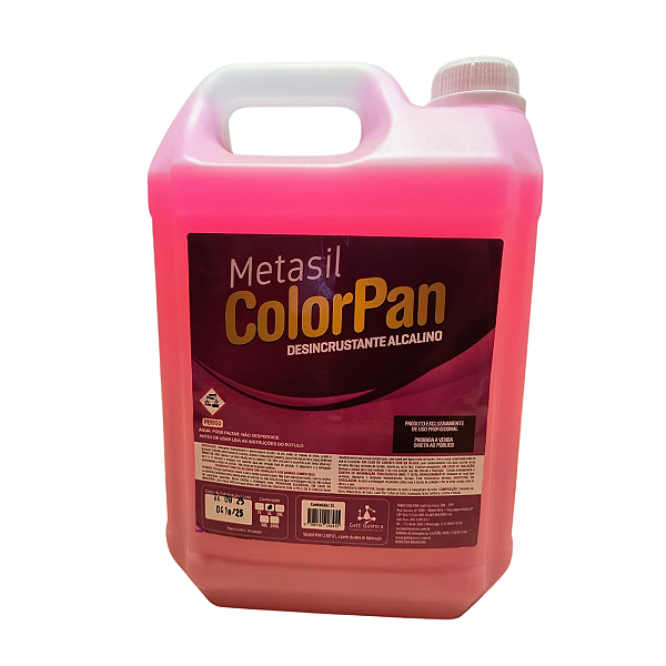 Detergente Desincrustante Alcalino Color Pan - 5 Litros