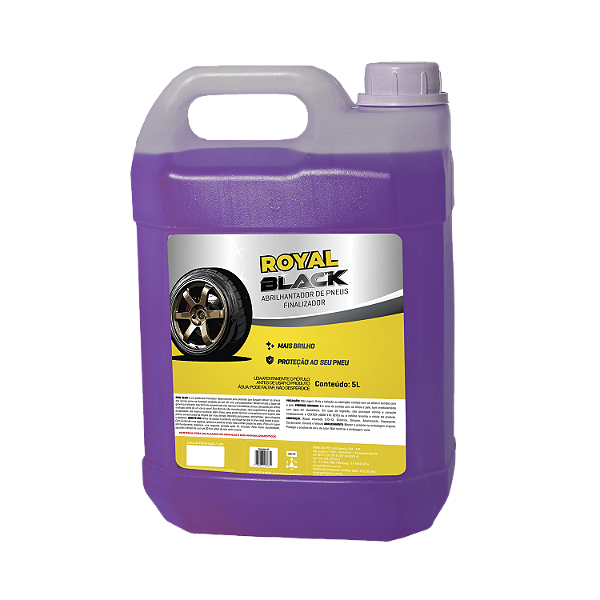 Pretinho Automotivo Royal Black - 5 Litros