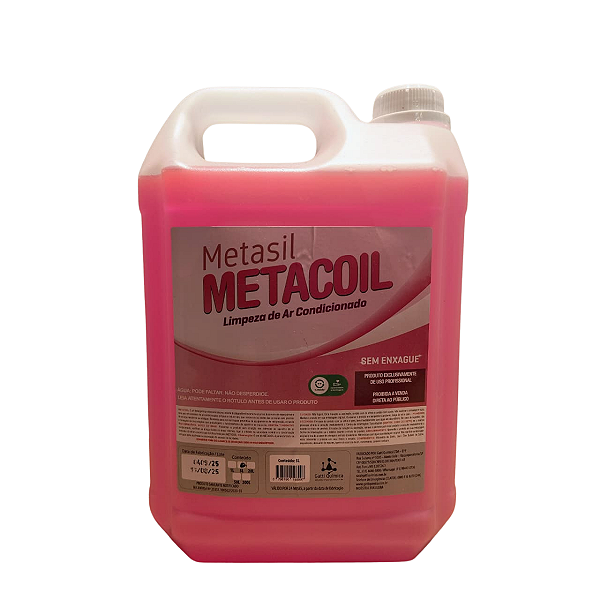 Detergente Profissional para Ar Condicionado Metacoil - 5 Litros