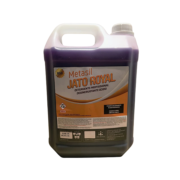 Detergente Dsincrustante Jato Royal 5 Litros