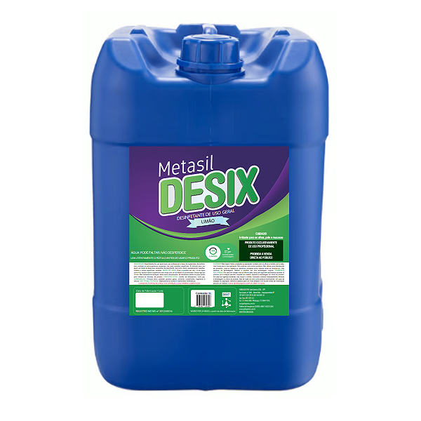 Desinfetante Bactericida Desix Limão - 20 Litros