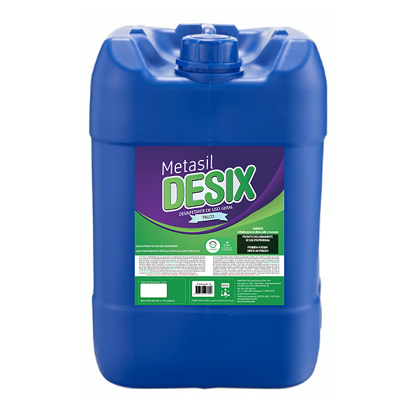 Desinfetante Bactericida Desix Talco - 20 Litros