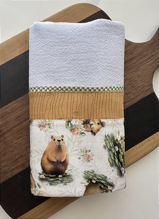 Pano de prato Capivara