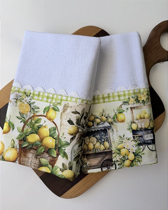 Kit 2 panos - Banca do limão