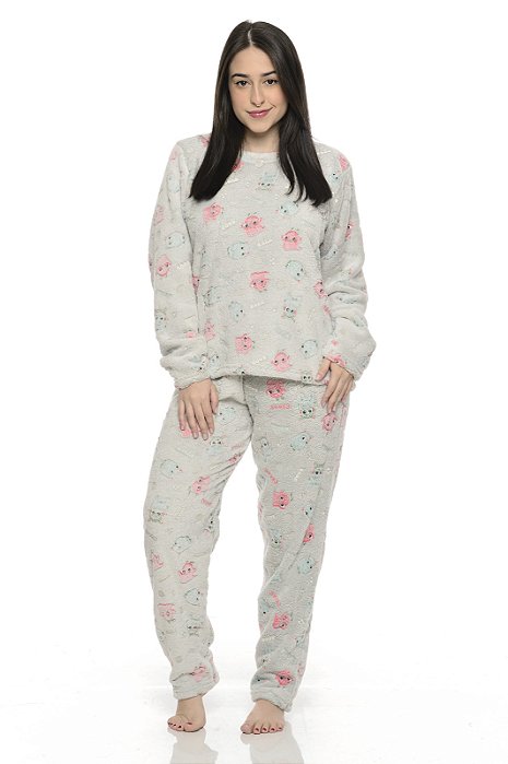 Pijama Ultra Soft Bichinho