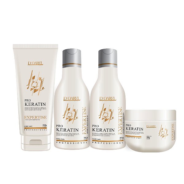 KIT PRÓ KERATIN EXPERTISE ( 4 PRODUTOS )