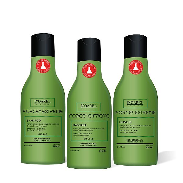 KIT FORCE EXTREME 300ML (3 PRODUTOS)