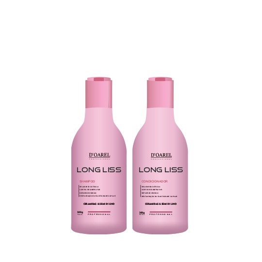 KIT LONG LISS - SHAMPOO & CONDICIONADOR ( 2 PRODUTOS )