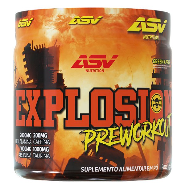 Pré-treino Explosion 300g | ASV Nutrition