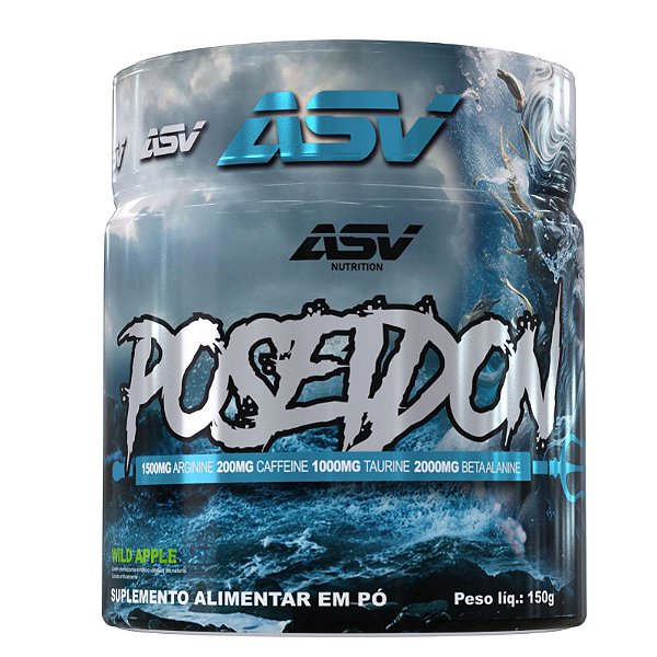 Pré-treino Poseidon - 150g | ASV Nutrition