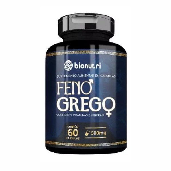 Feno Grego 500Mg - 60 Caps | BIONUTRI