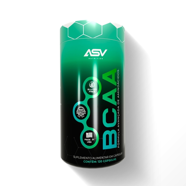 BCAA - 120 cápsulas | ASV